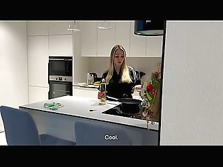 Stepmom fucks her stepson's best friend and gets a vaginal creampie