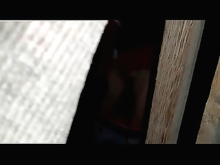 I caught my step-aunt masturbating and continued to watch her until she cum - Lesbian Illusion Girls