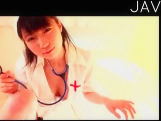 Nippon babe relishes sexually XXX nipple-fucking under a Tokyo skyline