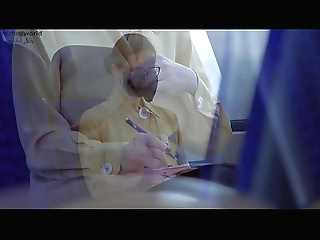 business - slave wife - braless and downblouse in public