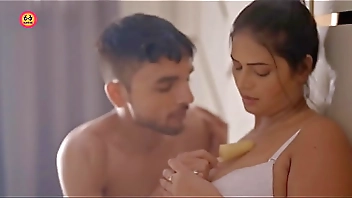 Indian beautiful Aunty have fun with young boy